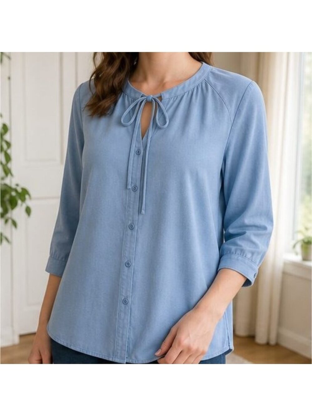 Blue Cami Blouse